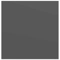 vidaXL Plávajúce nástenné police 4 ks, lesklé sivé 23x23,5x3,8cm, MDF