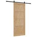 vidaXL Posuvné dvere ORKDAL 86 x 211 cm Borovicový masív