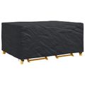 vidaXL Obal na nábytok Jednofarebný Čierna 240 x 180 x 100 cm 210D