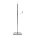 vidaXL Stojan na oblek 45x35x107 cm, biely