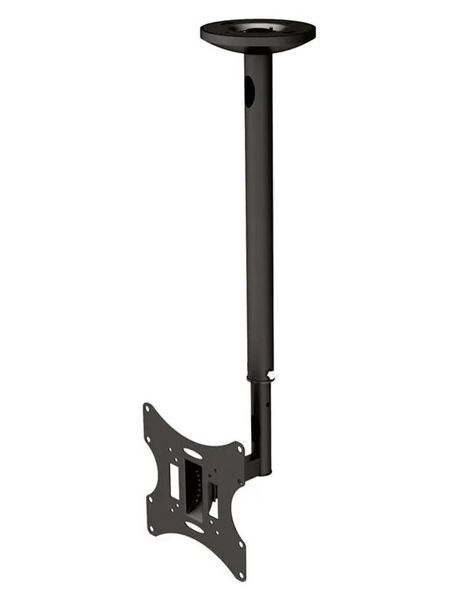 Neomounts  FPMA-C060BLACK / Flat Screen Ceiling Mount (Height: 60-85 cm) / Black Držák, VESA, stropní, pro ploché monitory/TV, úhloprícka 10"–40", nastavení výšky 60–85cm, náklon 40°, nosnost 30kg, cerný