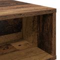 vidaXL Konferenčný stolík Staré drevo 80 x 46 x 35 cm Kompozitné drevo