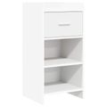 vidaXL Servírovacia skriňa Biela 40 x 36 x 80 cm Kompozitné drevo