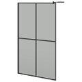 vidaXL Sprchová zástena 118 x 190 cm tmavé tvrdené sklo