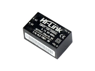 Spínaný zdroj HLK-PM01 – 5V / 0,6A / 3W