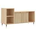 vidaXL TV skrinka dub sonoma 100x35x55 cm spracované drevo