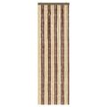 vidaXL Záves proti hmyzu z chenille Hnedá a béžová 56 x 185 cm 100% PP