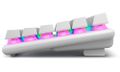 DELL klávesnica Alienware Pro Wireless Gaming Keyboard / US/Int./medzinár./ (Lunar Light) Klávesnica, herná, bezdrôtová, mechanická, RGB podsvietenie, US medzinárodná, Bluetooth, USB-C, biela