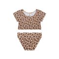 Bikiny Crop Top s UPF 50+ Wild Flower