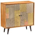 vidaXL Komoda z akáciového dreva 80x30x75 cm
