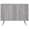 vidaXL Konferenčné stolíky 2ks sivé sonoma 50x50x40cm kompozitné drevo