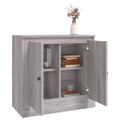 vidaXL Komoda sivá sonoma 70x35,5x67,5 cm spracované drevo