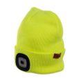 Čiapka s čelovkou USB Trizand 22664, reflexná žltá Čepice s čelovkou USB Trizand 22664, reflexní žlutá