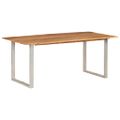 vidaXL Jedálenský stôl 180x90x76 cm masívne akáciové drevo