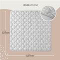 Hracia podložka prešívaná Hygge grey 1.27 x 1.27 m