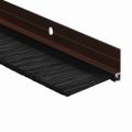 vidaXL Kefkové tesnenia na dvere s montážou na skrutky 6 ks 100 cm