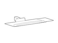 Montážna sada (zásuvka pre klávesnicu, klávesová páka) - pre keyboard - konverzná sada - čierna