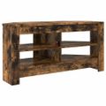 vidaXL RohováTVskriňa 102 x 40,5 x 45 cm Dymová dub Kompozitné drevo