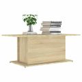 vidaXL Konferenčný stolík, dub sonoma 102x55,5x40 cm, kompozitné drevo