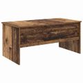 vidaXL Konferenčný stolík Staré drevo 102 x 50,5 x 46,5 cm