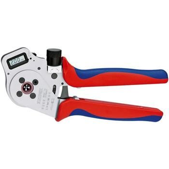 Knipex, Kliešte lisovacie, štvortrnové, digitálne