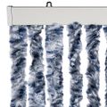 vidaXL Záves proti hmyzu, modro biely 100x200 cm, ženilka