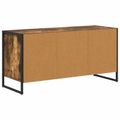 vidaXL TV skrinka 100 x 36 x 49,5 cm Dymová dub Kompozitné drevo