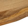 vidaXL Stolová doska 90x80x3,8 cm živý okraj masívne mango