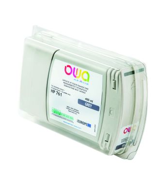 OWA Armor atrament kompatibilný s HP DJ T7100 sivá, 400ml, komp.s CM995A