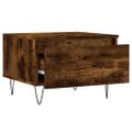 vidaXL Konferenčné stolíky 2 ks dymový dub 50x46x35cm kompozitné drevo