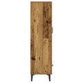 vidaXL Highboard Staré drevo 70 x 31 x 115 cm Kompozitné drevo