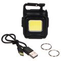 Nabíjecí mini LED svítilna SIXTOL SX3209 LAMP KEY 2 - přívěšek, 900lm, 800mAh