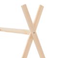 vidaXL Detský posteľný rám 70x140 cm borovicový masív