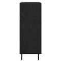 vidaXL Servírovacia skriňa Čierny dub 69,5 x 34 x 90 cm