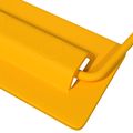 vidaXL Rukoväte na kuchyňu 12 ks Horčicová 85 x 45 mm Kov