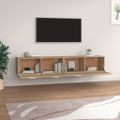 vidaXL Nástenné skrinky 2 ks dub sonoma 100x36,5x35 cm sprac. drevo