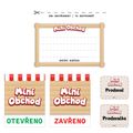 MINI OBCHOD - pokladňa CZ/SK s učením ako nakupovať - ružová