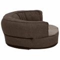 vidaXL Ergonomický matrac pre psa 75x53 cm ľanový vzhľad flís hnedý
