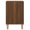 vidaXL TV skrinka hnedý dub 100x35x55 cm spracované drevo