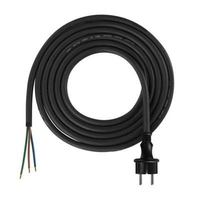 Flexo šnúra gumená 3x1,5mm2 3m čierna EMOS S03230