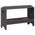 vidaXL Krmná žľab pre slede Čierna 81 x 32 x 53,5 cm