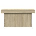 vidaXL Konferenčný stolík dub sonoma 100x55x40 cm kompozitné drevo