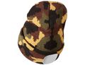 Čiapka s čelovkou 180 lm, nabíjacia, USB, univerzálna veľkosť, bavlna/PE, maskáčová SIXTOL