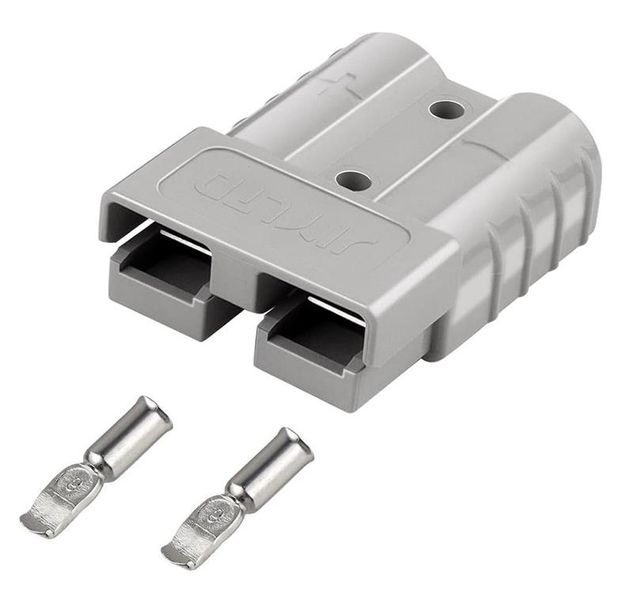 Silový konektor Anderson JQ350A-600V, 350A 600V, šedý