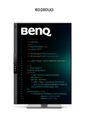 BenQ LCD RD280UG 28" IPS/3840x2560/5ms/400nits/2000:1/120Hz/DP/HDMI/USB/repro/pivot/pro programátory 3:2/zadní osvětlen Monitor, 28,2" IPS, 3840 × 2560 px, 120 Hz, HDR400, USB-C 90W, KVM, MoonHalo osvetlení, nano matný, 3:2, cerný
