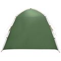 vidaXL Stan chata so strechou Zelená 210 x 210 x 138 cm Polyester