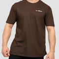 Tričko Basic Chocolate Brown - GymBeam, veľkosť M, veľkosť oblečenia M
