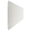 vidaXL Obrubník trávnika 30 ks 20 x 103 cm Nehrdzavejúca oceľ