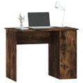 vidaXL Stôl dymový dub 100x55x75 cm spracované drevo