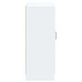 vidaXL Servírovacia skriňa Biela 66 x 34,5 x 87 cm Kompozitné drevo
